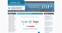 Desktop Screenshot of katalog.ruindex.info